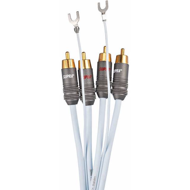 SUPRA Phono 2RCA-SC Blå 2 m