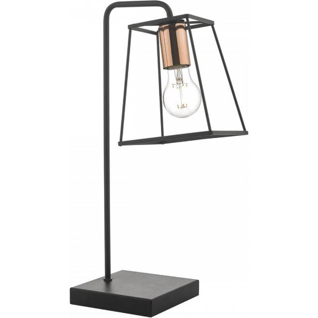 Dar Lighting Group Dar TOW4122 Tower Table Lamp Black Copper