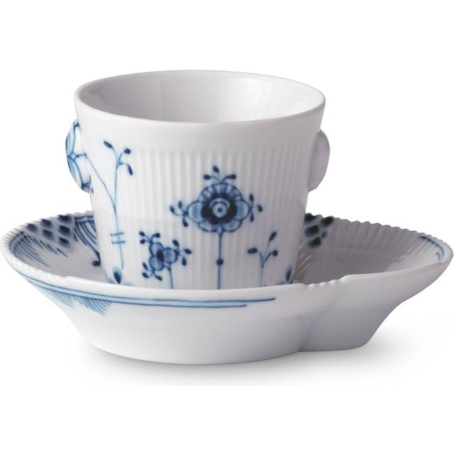 Royal Copenhagen - Blue Elements - Cups and Mugs - Mugg - Espresso cup with cup - 9 cl