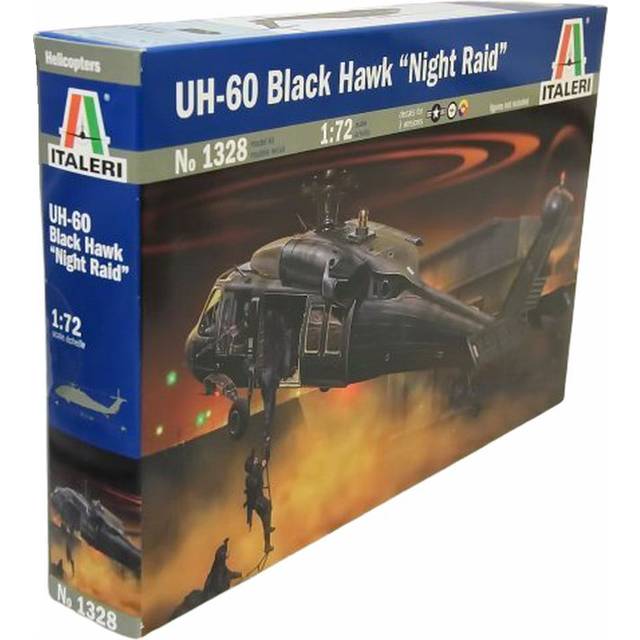 UH-60/MH-60  BLACK HAWK NIGHT RAID - AIRCRAFT 1:72 - Italeri 1328