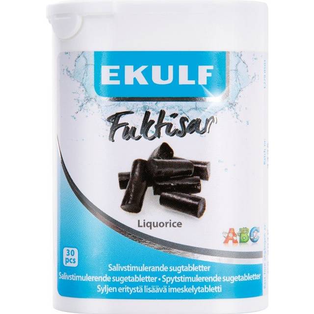 Ekulf Fuktisar Liquorice Liquorice 30 st