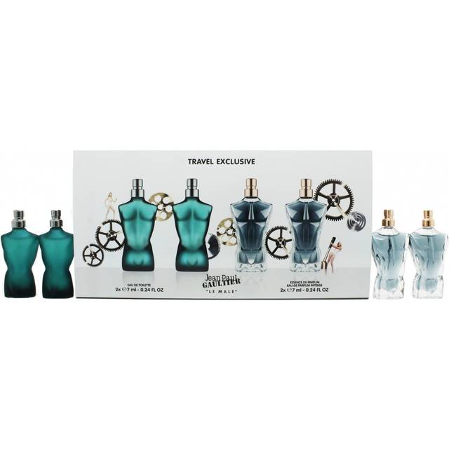 Jean Paul Gaultier Le Male Gift Set 2 x 7ml EDT + 2 x 7ml Le Beau