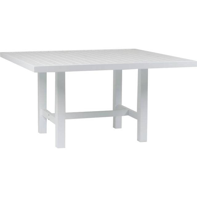 Fri Form Bord 122x124 - Grå Aluminium