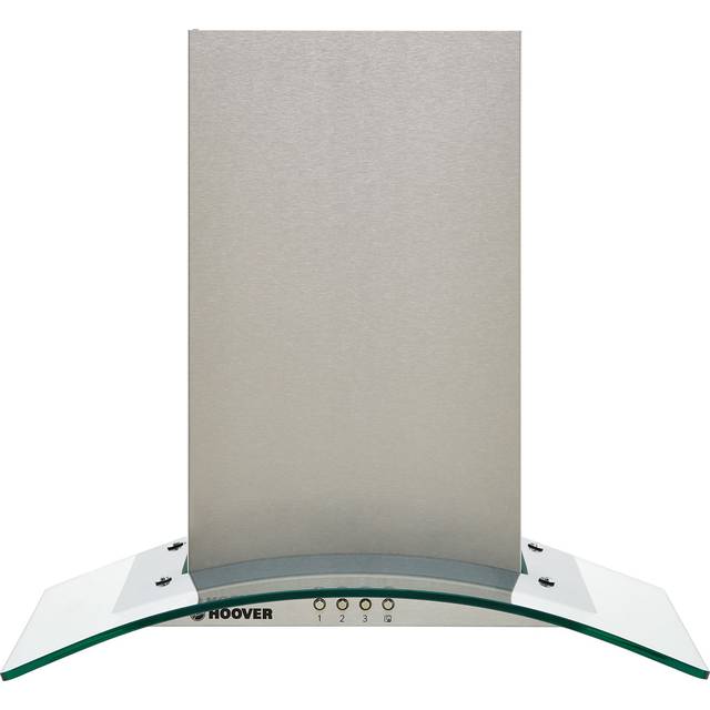 Hoover Hgm600X/1 60 Cm Chimney Hood - Stainless Steel And Glass Stainless Steel &Amp; Glass - Chimney Hood Only - Tainless Steel