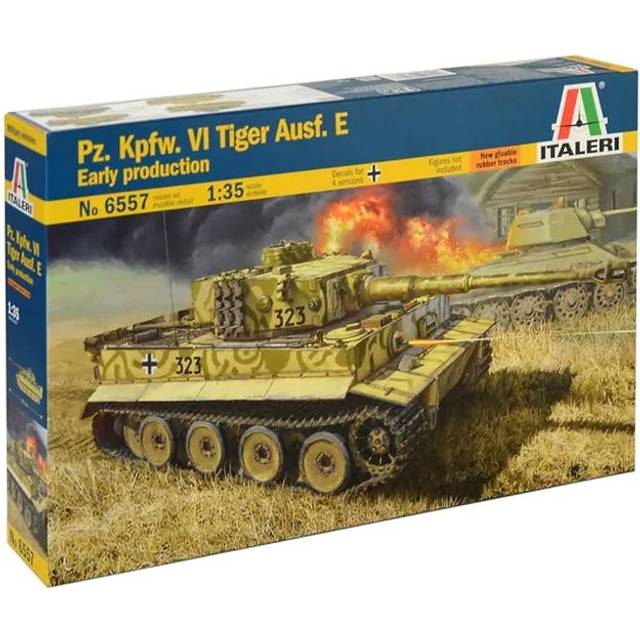 Italeri 6557 Pz. Kpfw. VI Tiger Ausf. E 1:35 Model Kit