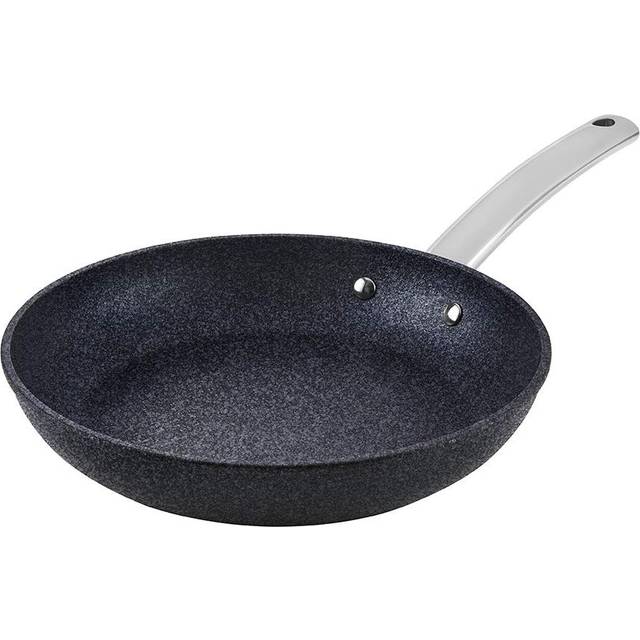 Tower TruStone Hard -Wearing 24cm Frying Pan, Non-Stick & Easy Clean in Violet Black