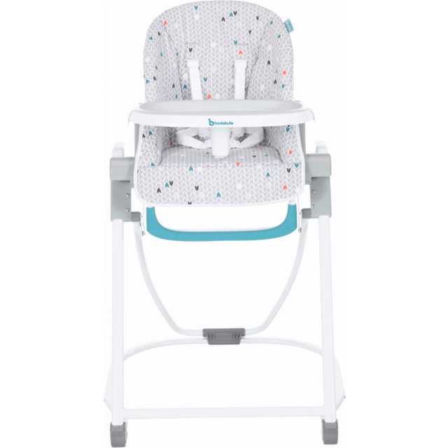 Badabulle Highchair Compact - Grey Pattern