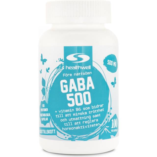 Healthwell GABA 500, 90 kaps