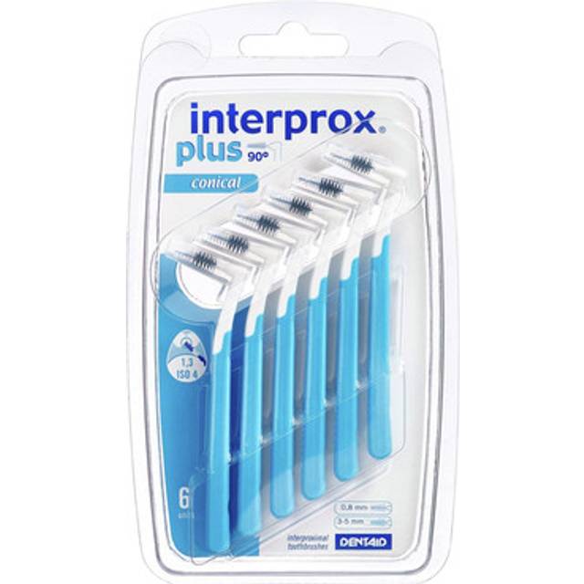 Interprox Vinkel Plus Blå 0,8 mm 6 st