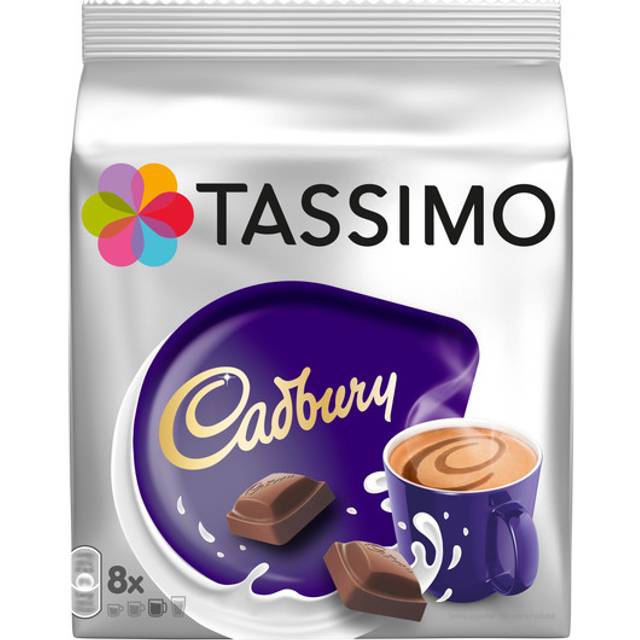 Tassimo cadbury hot chocolate capsule (pack 8) - tassimo capsule pods good dates