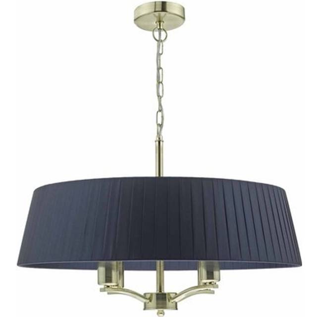 Dar Lighting Group Dar CRI042 Cristin 4 Light Pendant Polished Nickel