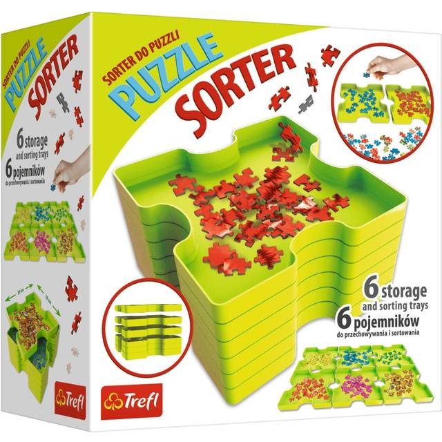 Trefl Puzzle sorter  Sorting aid allows safe storage and transport of puzzle containers