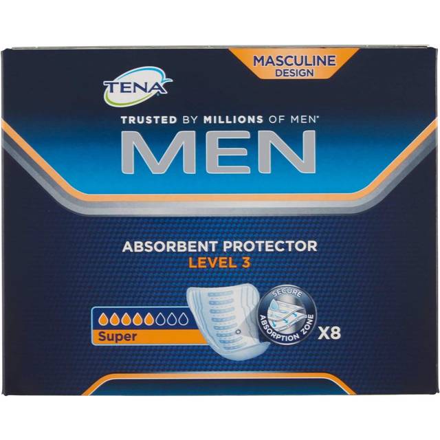 Tena Men Active Fit Absorbent Protector Level 3 8 Pack