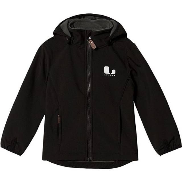 Lindberg Kids' Melbourne Softshell Jacket Black, 130