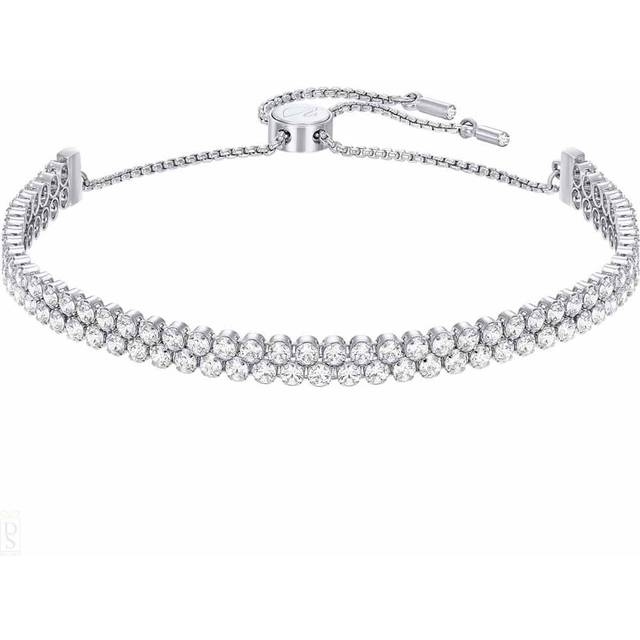 Swarovski Subtle Rhodium Plated Crystal Bracelet 5221397 - Silver