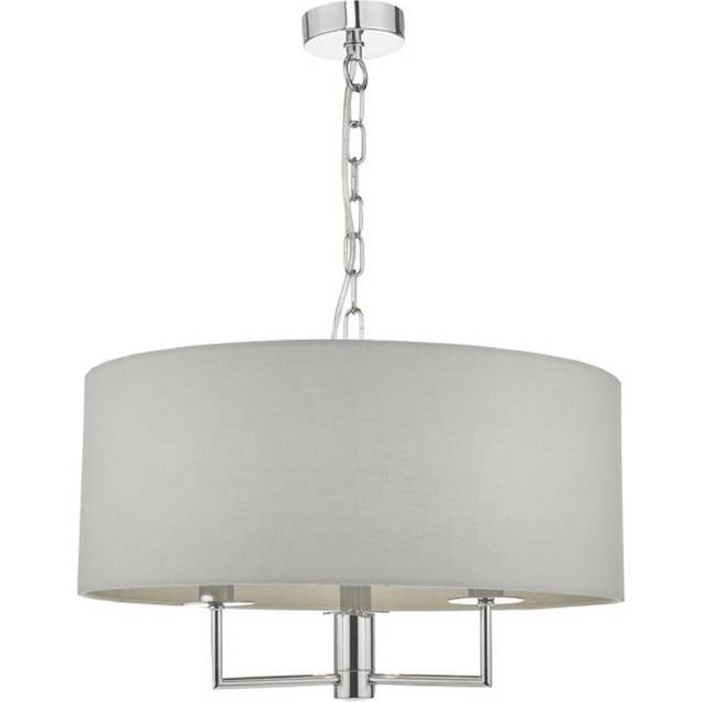 Dar Lighting Group Dar JAM0339 Jamelia 3 Light Pendant Polished Chrome
