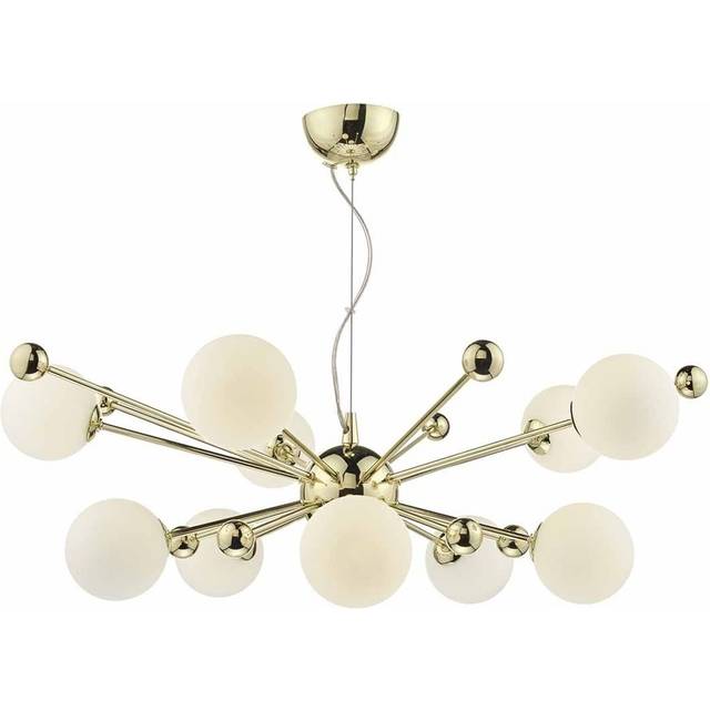 Dar Lighting Group Dar URS2350 Ursa 10 Light Pendant Polished Chrome/