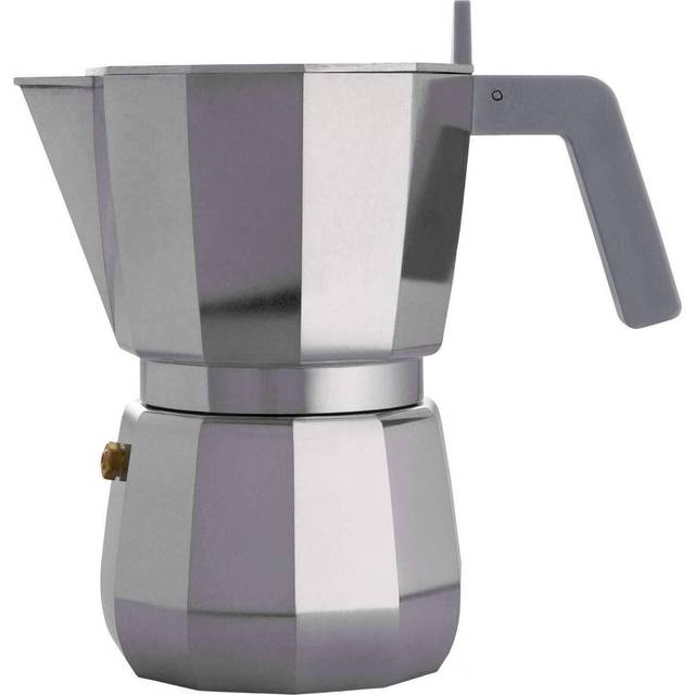 Alessi Moka espresso kaffebryggare 6 koppar - Silverfärgad