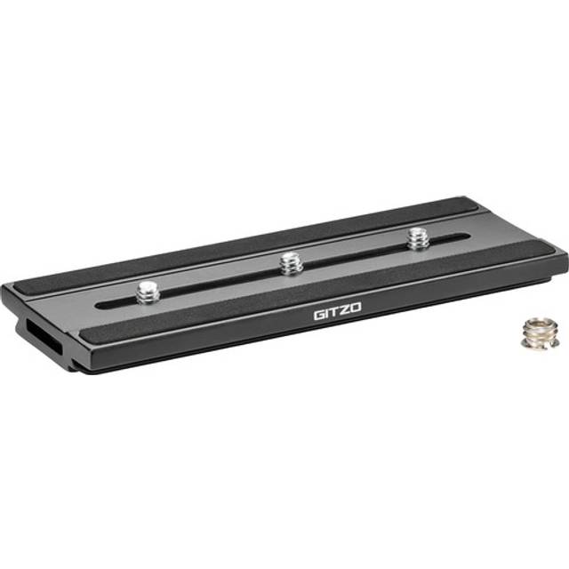 Gitzo GS5370LDR Quick Release Plate Long with Rubber D