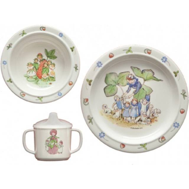 Rätt Start Elsa Beskow Blomsterbarn Barnservis 3-del - Multi