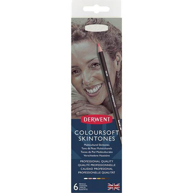 Derwent 6 Coloursoft Skintones