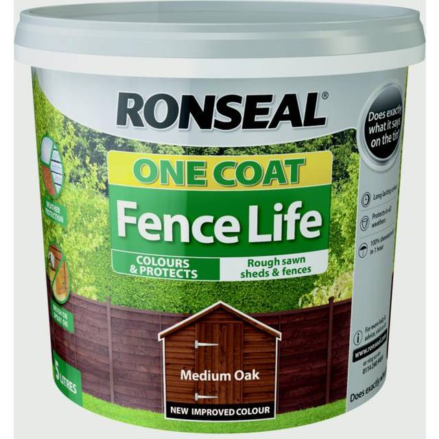 RONSEAL One Coat Fence Life Medium Oak - 5l