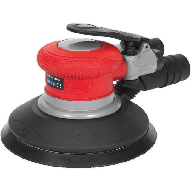Sealey GSA05 Air Palm Random Orbital Sander Ø150mm Dust-Free