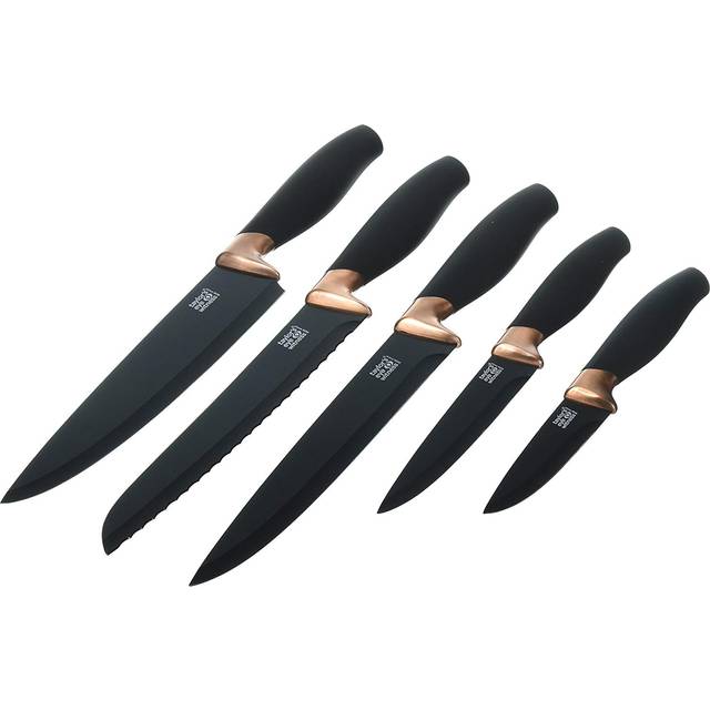 Taylor's Eye Witness TEW-LMS23CBBS11 5PC Brooklyn Knife Set Black