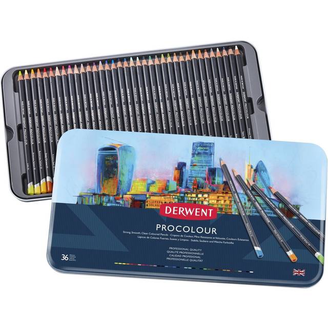 Derwent Procolour Tin Set of 36