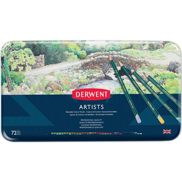 Derwent Artists' Pencils Tin Set of 72