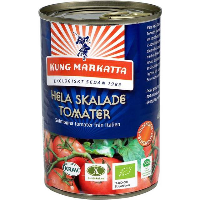 Kung Markatta Tomater Hela Skalade 400 g - Multi