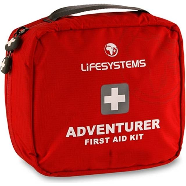 Lifesystems First Aid Adventurer Nocolour, rød, OneSize