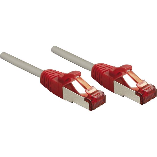 7,5 m CrossOver Cat.6 S/FTP-kabel, grå