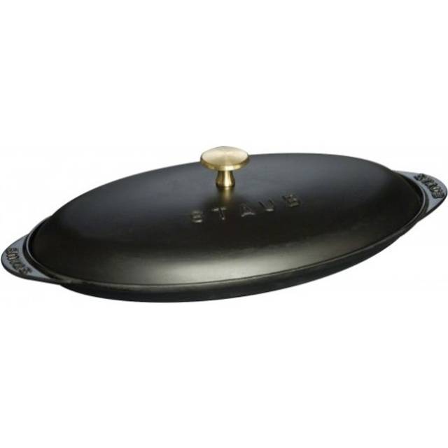 STAUB Staub oval fish dish black