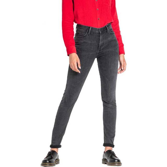 Lee dam Jeans SCARLETT HIGH, BLACK BUCKLIN, 25W / 33L