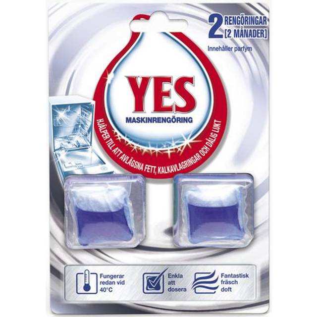 Diskmaskinsrengöring YES Power Clean 2p