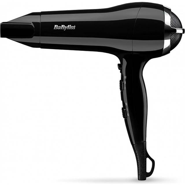 BaByliss 5736BU Power Fast 2400 DC Hair Dryer Black 3-Heat & 2-Speed Settings