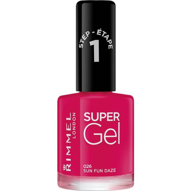 Rimmel Super Gel Nail Polish Sun Fun Daze 26 - 12ml