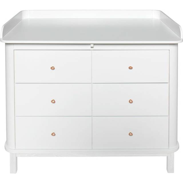 Oliver Furniture Wood Nursery Dresser 6 Drawers