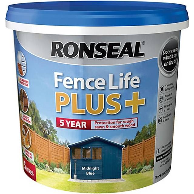 RONSEAL Fence Life Plus Midnight Blue - 5l