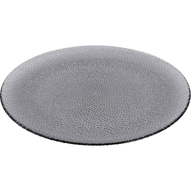 Aida Raw glass plate Ø22.5 cm Clear
