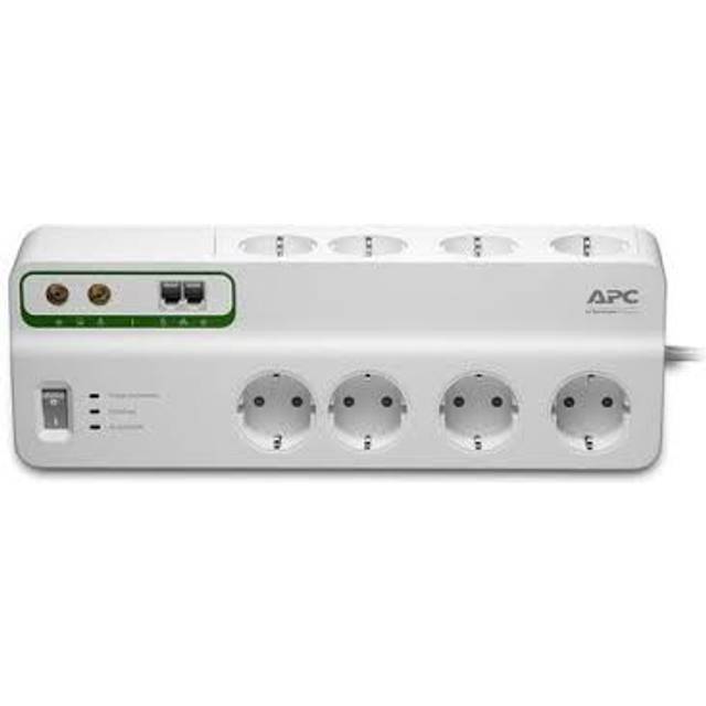 APC Performance SurgeArrest 8 outlets with Phone & Coax Protection 230V France - listwa