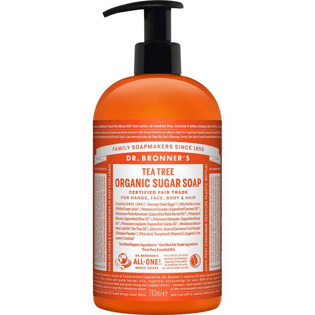 Dr. Bronner’s Organic Sugar Soap Tea Tree 710 ml