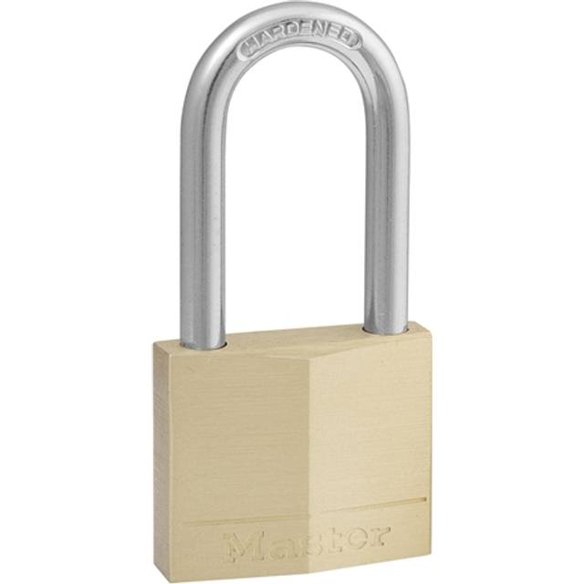 Master Lock Solid Brass 40mm Padlock 4-Pin - 38mm Shackle MLK140LF