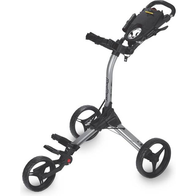 Bag Boy Compact 3 Wheel Golf Trolley Matte Black/Red