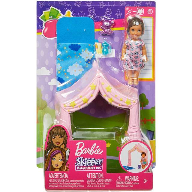 Barbie Skipper Babysitter Tent Tour
