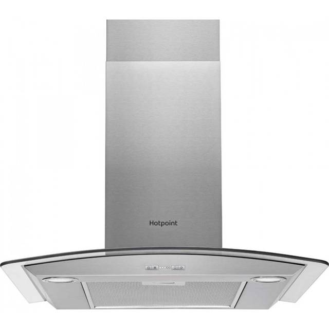 Hotpoint PHGC6.4 FLMX Chimney Cooker Hood - White
