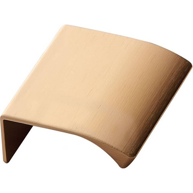 Edge Straight Handle 4 cm, Brushed Brass