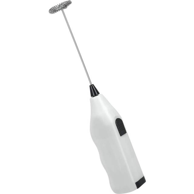 Metaltex Electronic Milk Frother, White