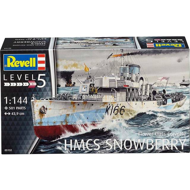 Rv05132 - Revell 1:144 - Flower Class Corvette (early)